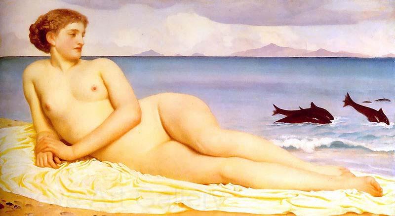 Lord Frederic Leighton Actaea, the Nymph of the Shore France oil painting art